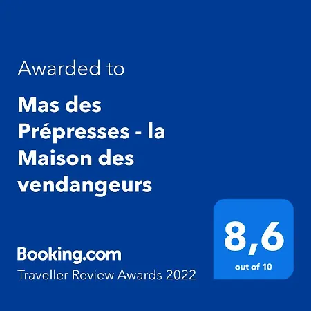Mas Des Prépresses - La Maison Des Vendangeurs * Beaucaire (Gard)